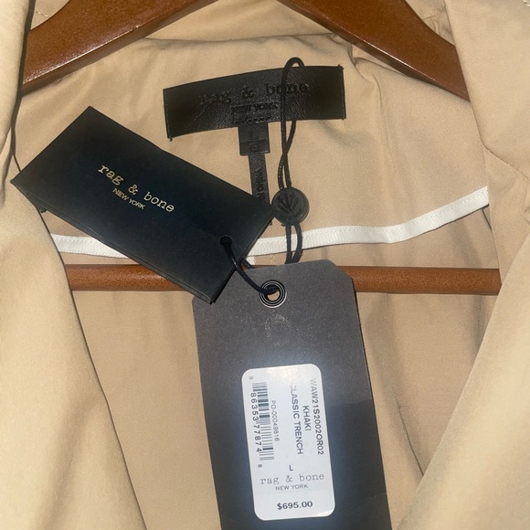 Rag & Bone Trench Coat - Picture 4 of 4